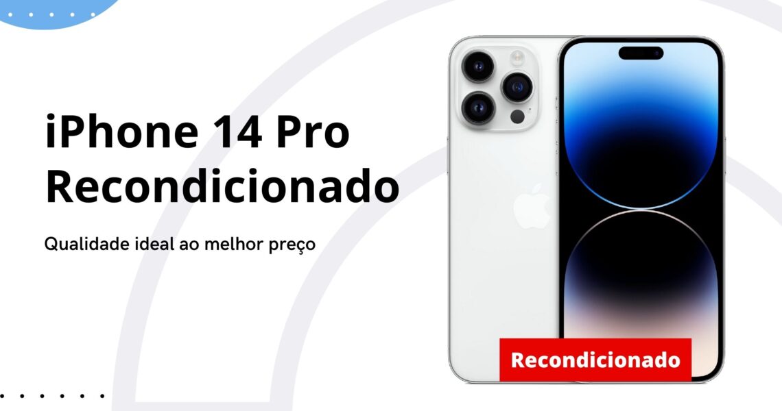 iPhone 14 Pro Recondicionado: Qualidade Ótima a Melhor Preço
